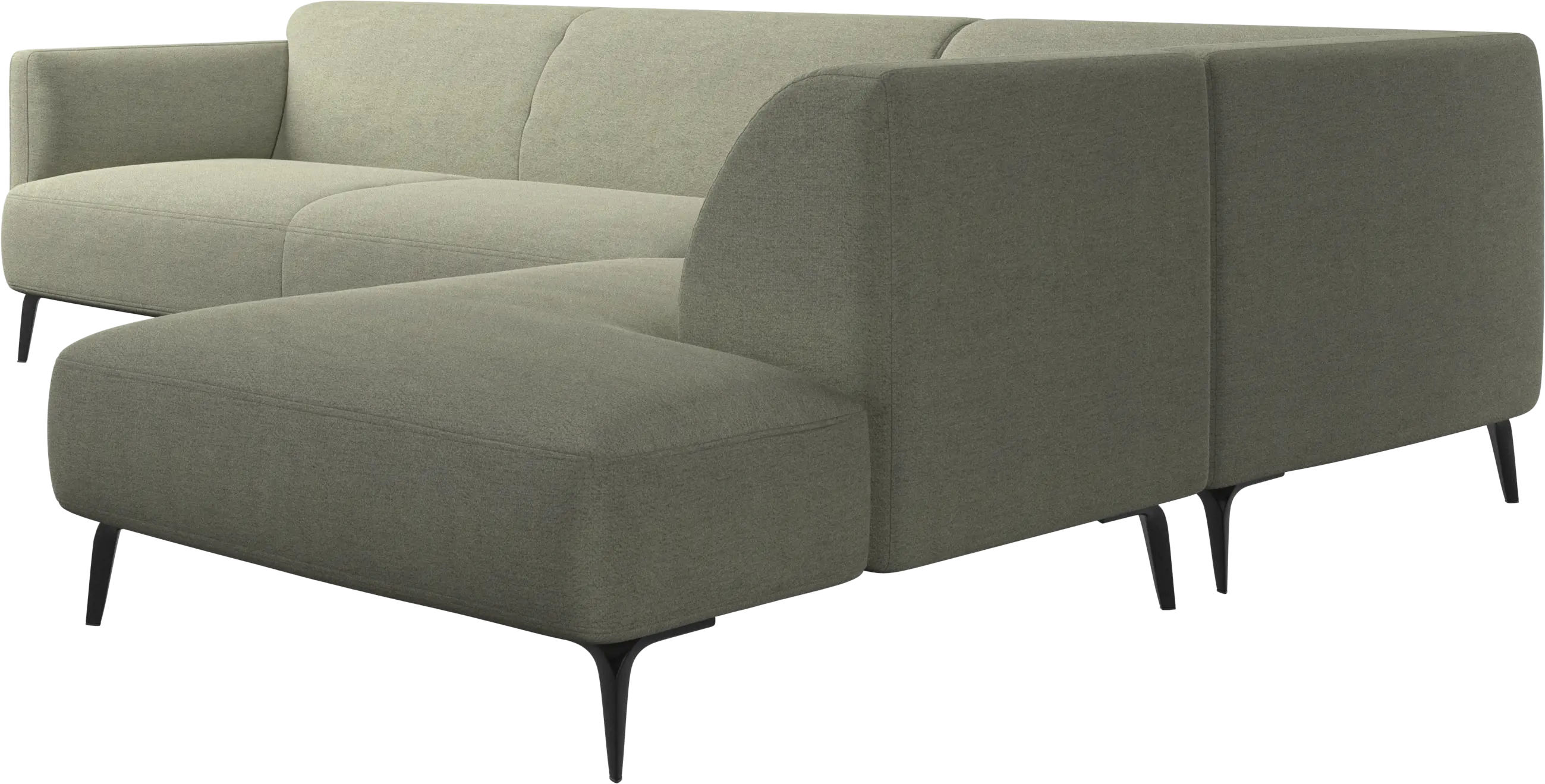 L字型ソファ | デザインを見る - グリーン | ボーコンセプト